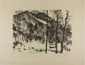 The Valley, fra det tidlige forår i bjergene af Lovis Corinth