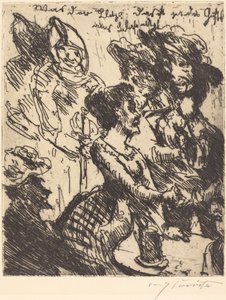 Hvad flashen! Det er gustel af blasewitz Hvad er det! Det er Gustel af Blasewitz, 1923. af Lovis Corinth
