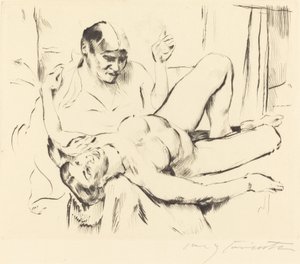 profeti af Lovis Corinth