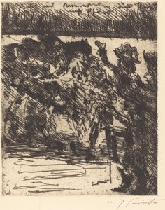 Kom på, kammerater, på din hest, på din hest! Ind i marken, draget til frihed!..., 1923. af Lovis Corinth