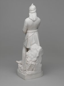 Parian ware-statuette af løjtnant (senere major) William Hodson