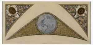Skitse til festtrappen på rådhuset i Paris: Sagittaire, mellem 1888 og 1898 (olie)