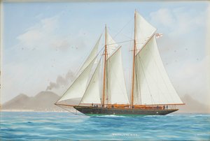 Magdalene R.Y.S Off Napoli (gouache) af Luca Papaluca