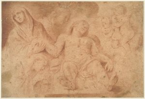 Kristi skælven af Luca Giordano