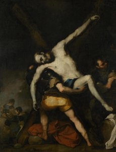 Nedtagelsen fra korset af Sankt Andreas af Luca Giordano