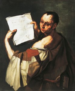 Filosof eller helgen (olie på lærred) af Luca Giordano