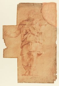 Studie af stående figur af Luca Giordano