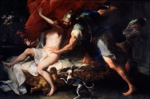 Tarquinius og Lucretia«. af Luca Giordano