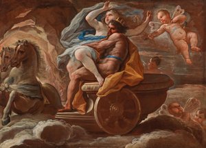 Bortførelsen af Proserpina, ca 1689.