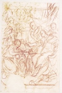 Volumnia og Veturia før Coriolanus af Luca Giordano