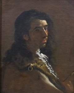 Ungdomligt selvportræt af Luca Giordano