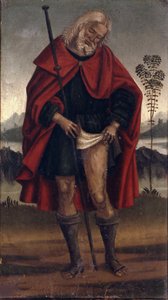 Saint Roch, ca 1515-1520. af Luca Signorelli