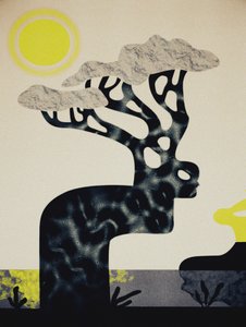 Solbeskinnet åndetræ