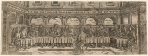 Det sidste nadver-par, omkring 1500. af Lucantonio degli Uberti