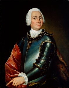 Portræt af grev Ernst Christoph von Manteuffel, 1700-tallet