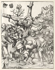 Sankt Peters martyrium af Lucas Cranach