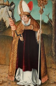 Hl. Erasmus af Lucas Cranach d. Ä.