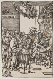 Pilatus vasker sine hænder af Lucas Cranach d.Æ.