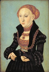 Portræt af kurfyrsten Sibylle af Sachsen (1510-1569)