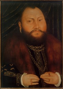 Johann Friedrich den Storsindede af Lucas Cranach der Jüngere