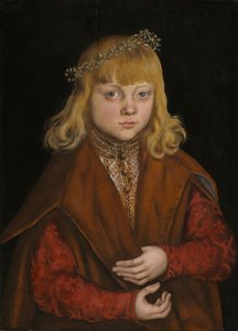 En prins af Sachsen, ca. 1517. af Lucas Cranach the Elder