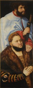 Jomfruens altertavle, eller den såkaldte fyrstealtertavle [venstre fløj] af Lucas Cranach the Elder