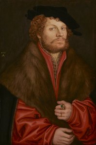 Portræt af Moritz Büchner af Lucas Cranach the Elder