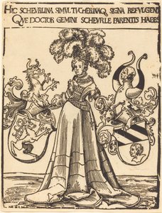 Bogplade af Scheurl og Tucher af Lucas Cranach the Elder