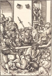 Kristus der bærer korset af Lucas Cranach the Elder