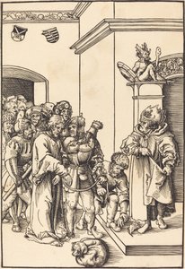 Kristus før Annas af Lucas Cranach the Elder