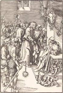 Kristus før Kajfas af Lucas Cranach the Elder