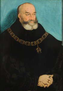 Tysk: Portræt af Georg den skæggede, hertug af Sachsen Portræt af Georg den skæggede, kurfyrste af Sachsen (1471-1539) af Lucas Cranach the Elder