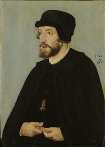 Tysk: Bildnis König Ferdinands I. Portræt af Ferdinand I, tysk-romersk kejser af Lucas Cranach the Elder