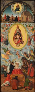 Tysk: Der Sterbende Den døende mand af Lucas Cranach the Elder