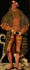 Tysk: Herzog Heinrich der Fromme (1473-1541) Hertug Henrik den Fromme af Lucas Cranach the Elder