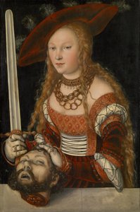 Judith med hovedet af Holofernes, ca. 1530 (panel) af Lucas Cranach the Elder