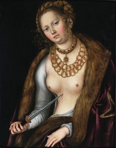Lucretia af Lucas Cranach the Elder