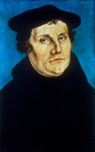 Martin Luther, tysk protestantisk reformator, c1529 af Lucas Cranach the Elder
