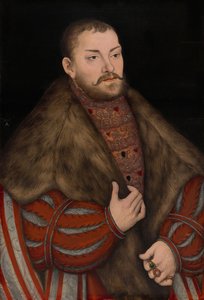 Portræt af Joachim II, kurfyrste af Brandenburg af Lucas Cranach the Elder