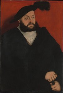 Portræt af John, arveprins af Sachsen af Lucas Cranach the Elder