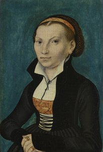 Portrætter af Martin Luther og Katharina von Bora af Lucas Cranach the Elder