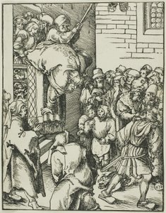 Sankt Jakob den Mindre, Apostlenes martyrium af Lucas Cranach the Elder