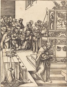 Sankt Johannes Evangelisten af Lucas Cranach the Elder