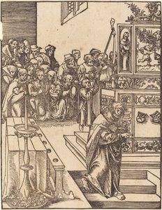 Sankt Johannes Evangelisten af Lucas Cranach the Elder