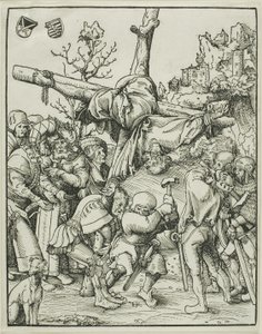 Sankt Peter, fra Apostlenes martyrium af Lucas Cranach the Elder