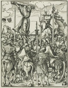 Sankt Philip, fra Apostlenes martyrium af Lucas Cranach the Elder