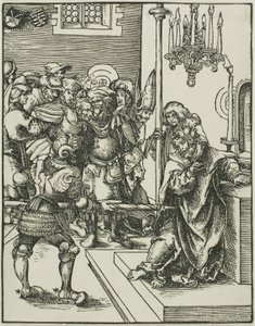 Sankt Thomas, fra Apostlenes martyrium af Lucas Cranach the Elder