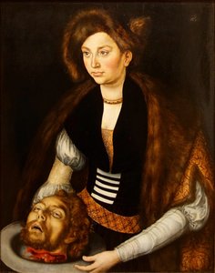 Salome med Johannes Døberens hoved








 Alternativ(e) titel(r):  Salome med Johannes Døberens hoved af Lucas Cranach the Elder
