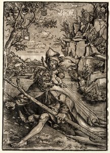 St. Christopher, ca. 1509. af Lucas Cranach the Elder