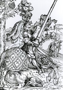 St. George til hest, 1507 af Lucas Cranach the Elder